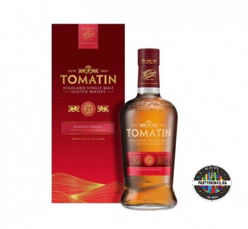 Уиски Tomatin 21 Years Old 700ml 46%